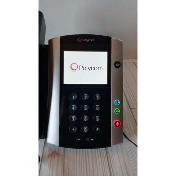 Polycom VVX 501 Business Media VOIP Desktop Phone - Black Touch Screen - Picture 8 of 10